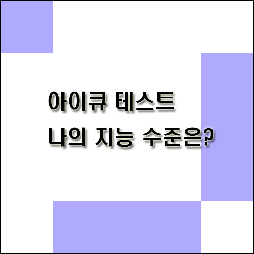 아이큐-테스트