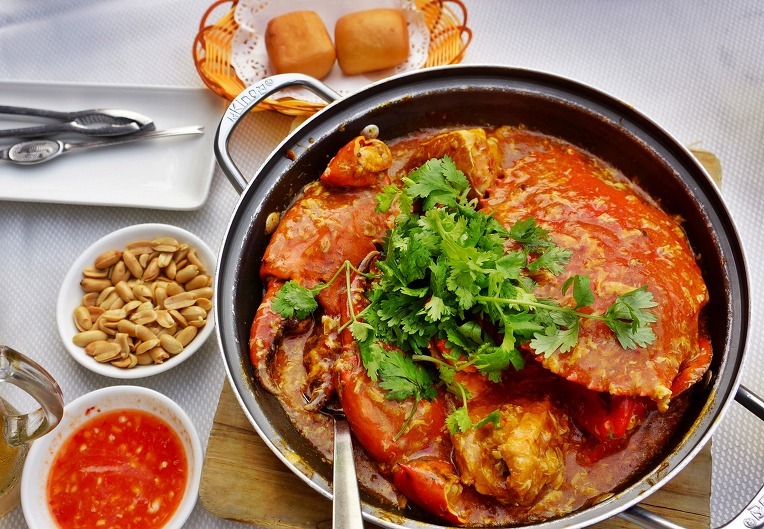 싱가폴 점보 레스토랑 칠리크랩