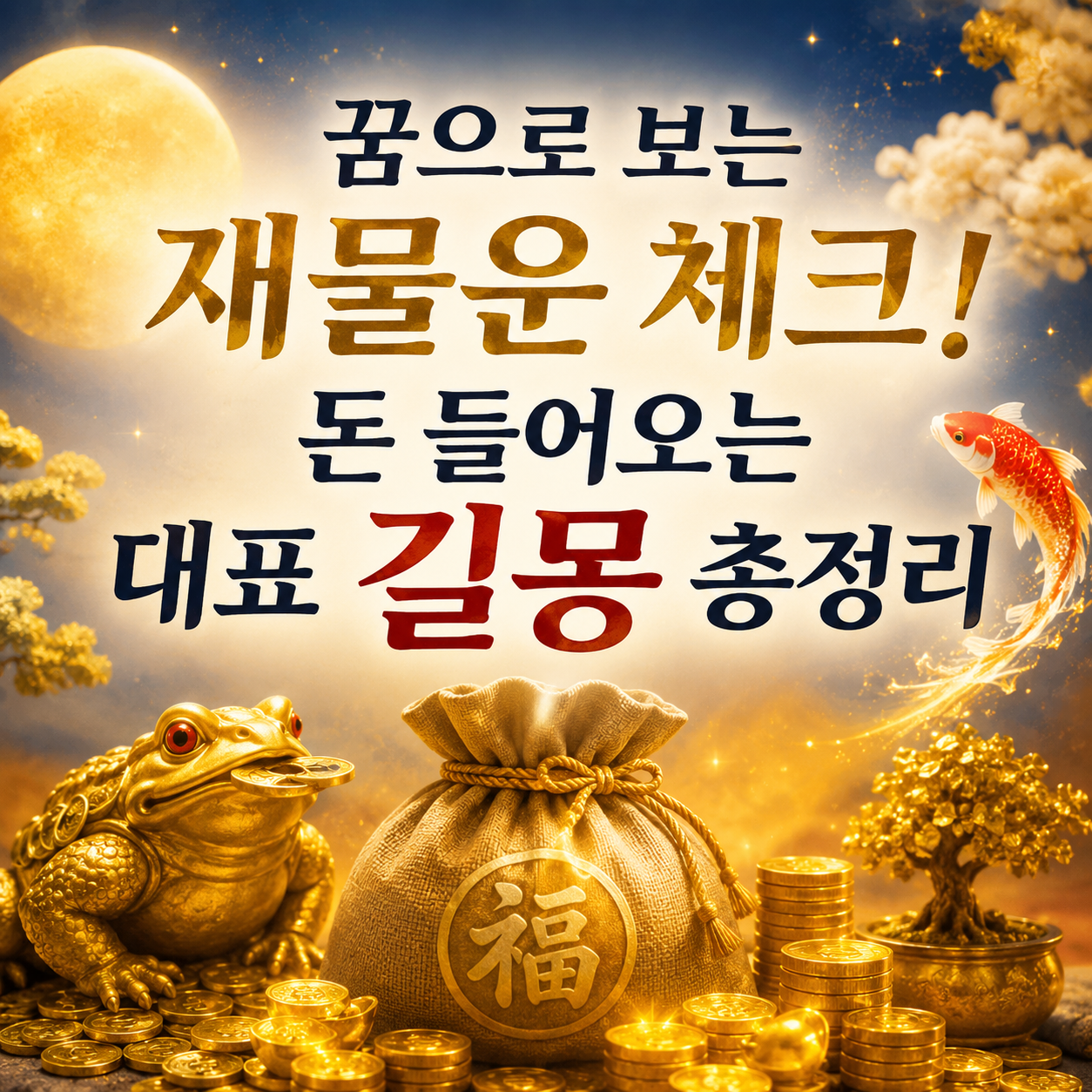 꿈으로 보는 재물운