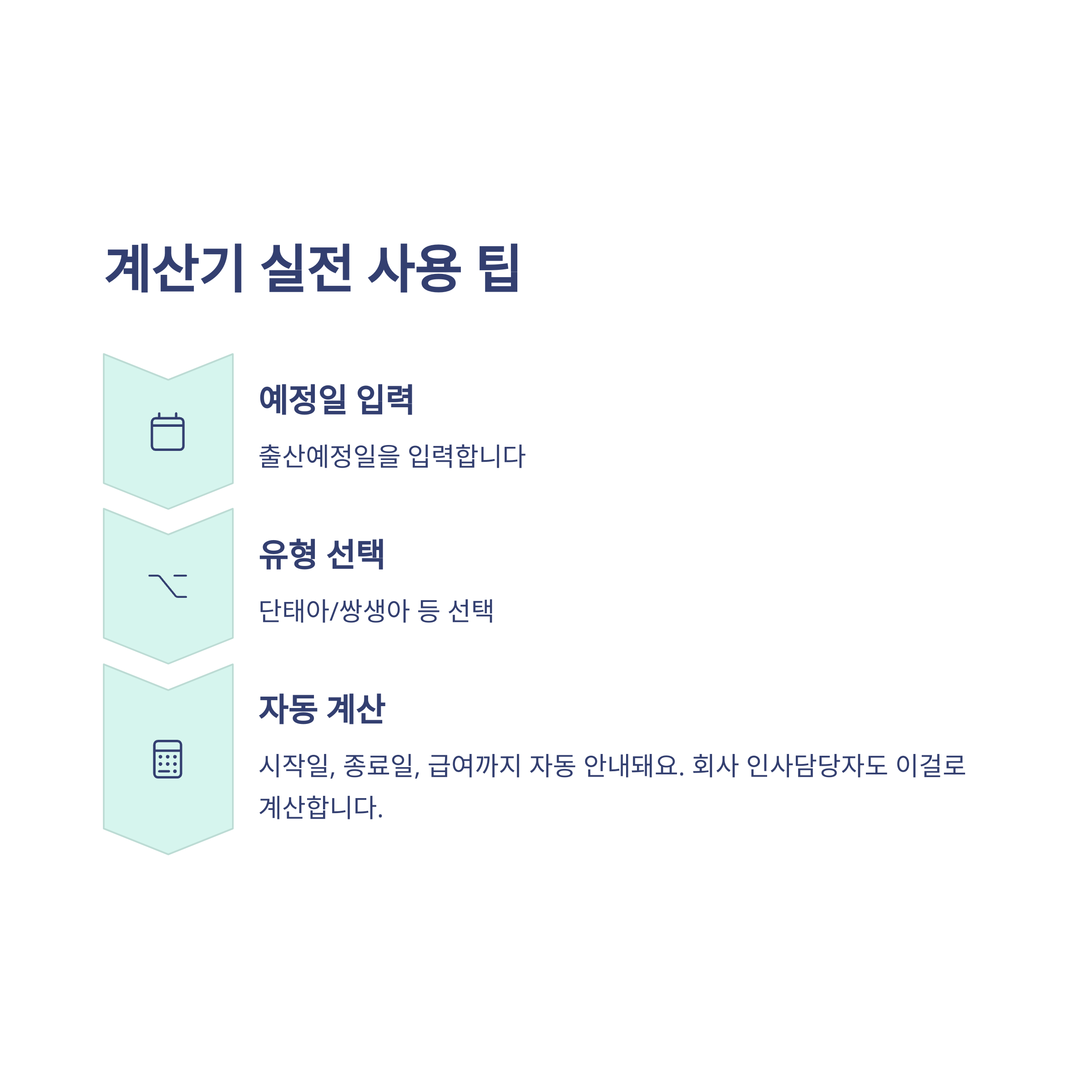 출산휴가 계산기부터 출산휴가 공휴일·급여·기간·날짜·육아휴직 계산까지 한 번에 총정리6