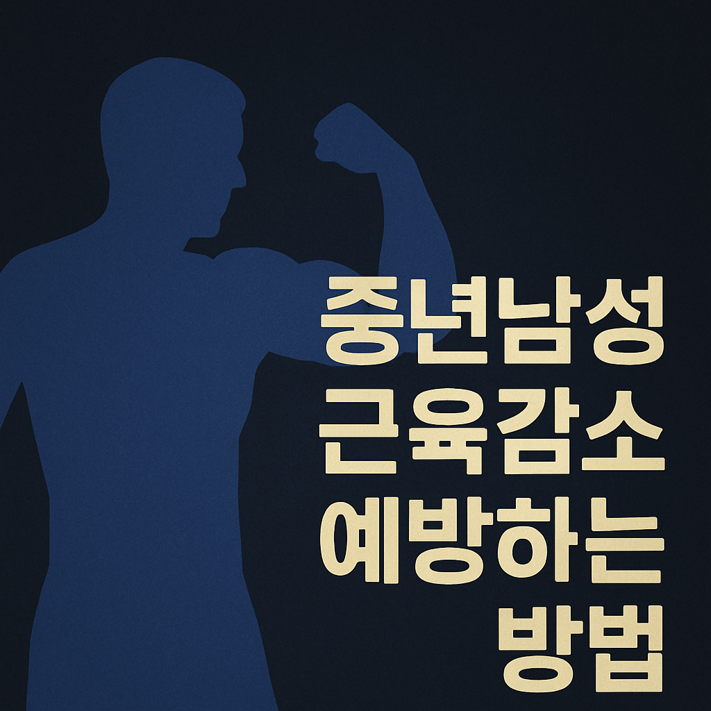 중년남성 근육감소 - 사진