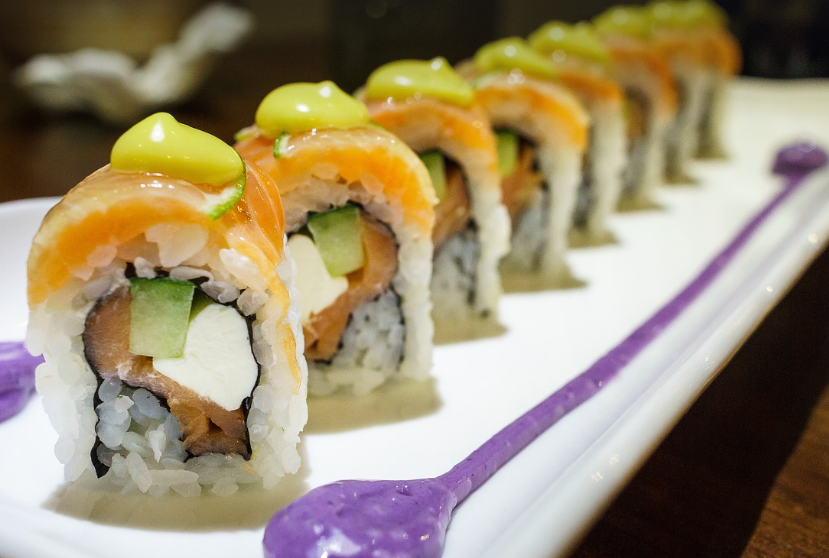 초밥의 모습