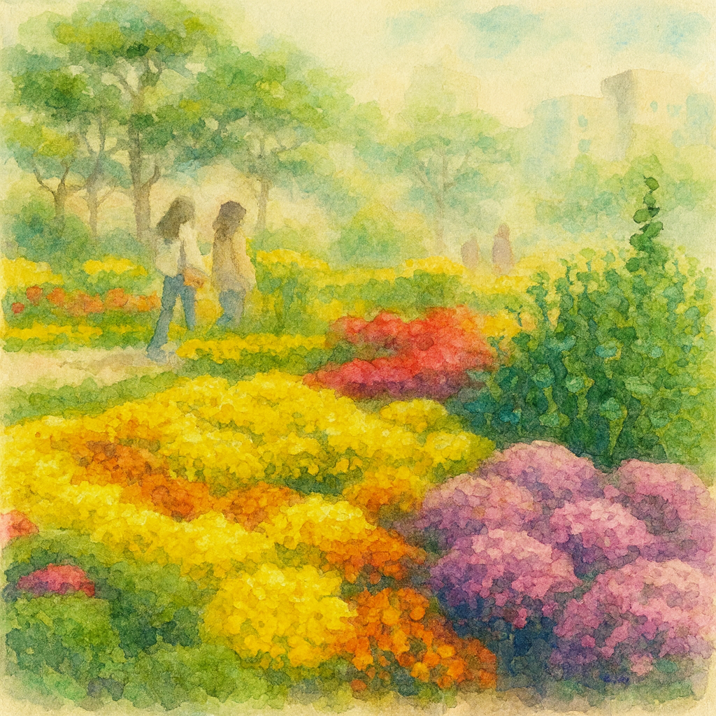 익산천만송이 국화축제
