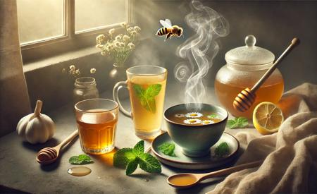 집에서 할 수 있는 천연 감기 치료법