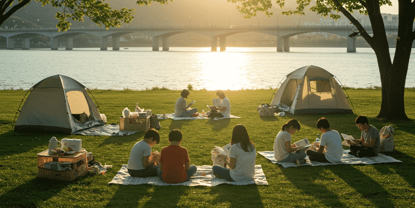 서울 한강 야외도서관 2025