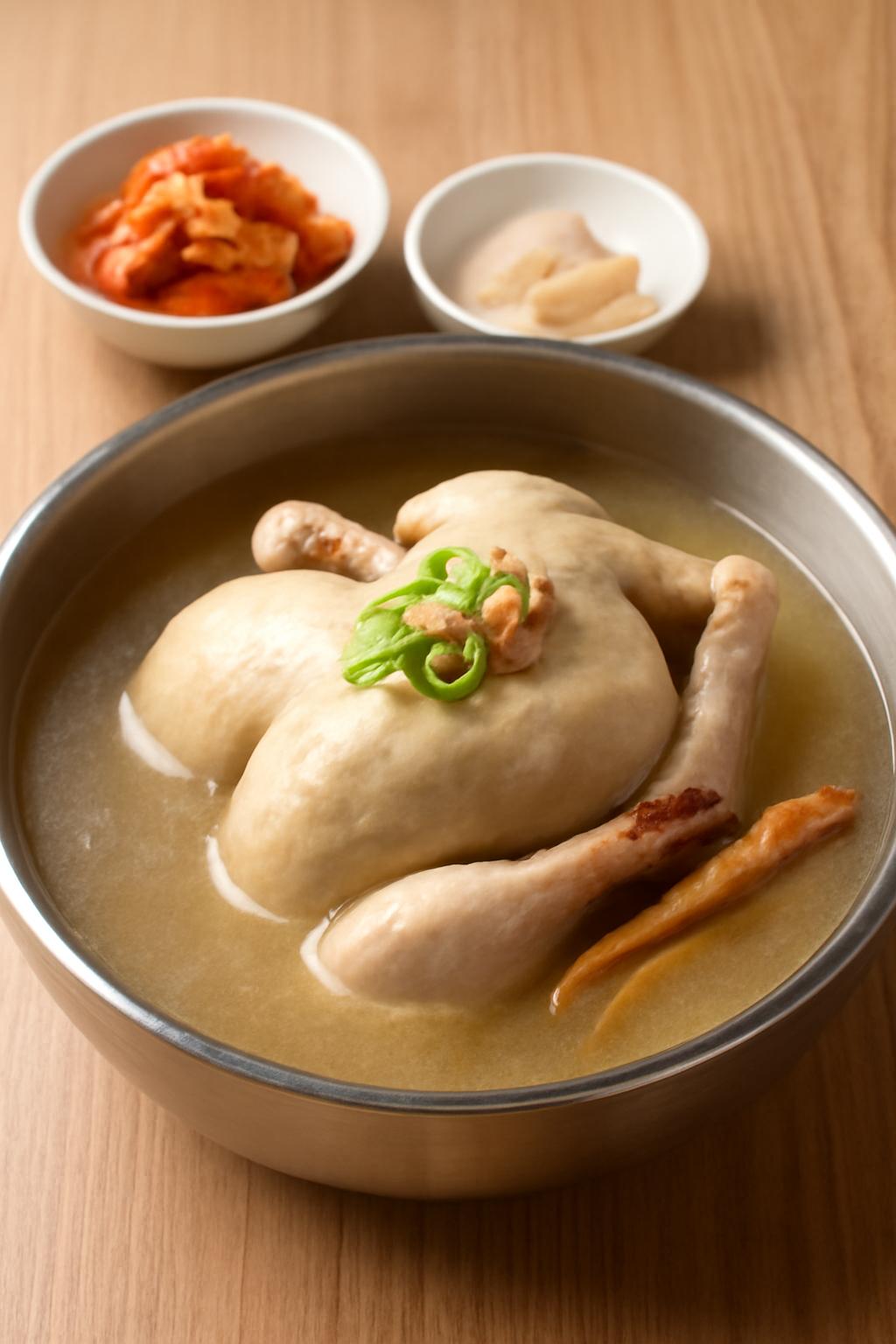 압력솥 삼계탕 몇분