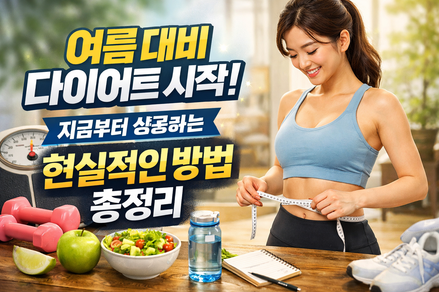 여름 대비 다이어트 시작