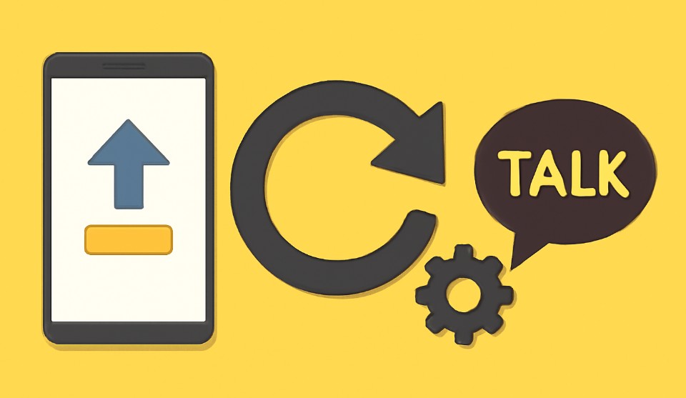 카카오톡 업데이트 되돌리기 완벽 가이드|안드로이드·아이폰 방법 총정리 관련 사진