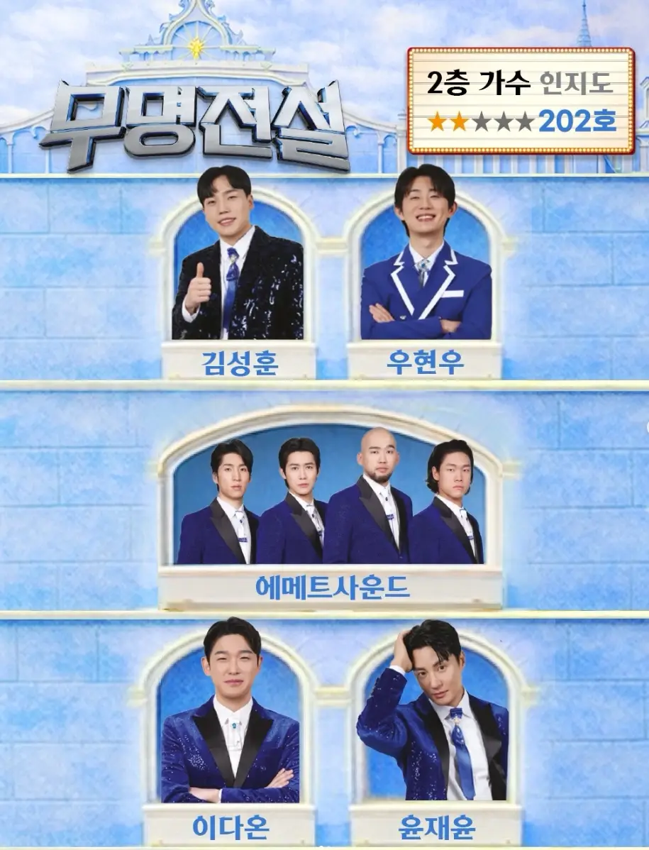 MBN-무명전설-출연진-참가자-OTT-남자-트로트-서열전쟁