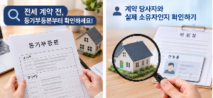 전세 계약서 작성 전 확인할 것(전세 계약시 유의사항), 계약하기 전에 꼭 체크해야 하는 항목