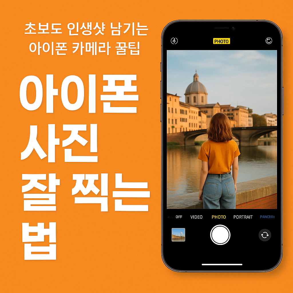 아이폰 사진 잘 찍는 법|초보도 인생샷 남기는 아이폰 카메라 꿀팁 (이미지 = gpt)