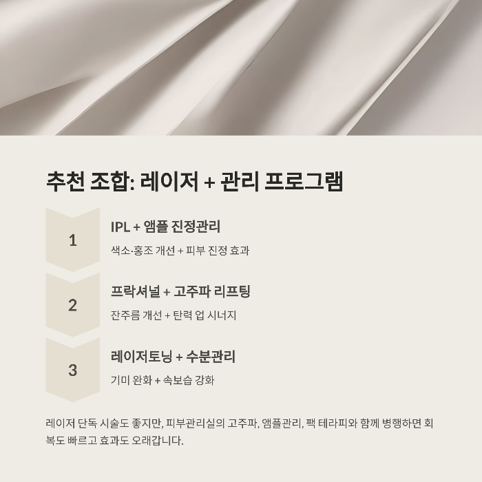 피부관리실 50대 맞춤