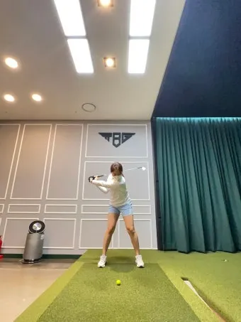 골프 힙턴 주도 스윙 전신협응 하체리드 상체분리 드릴_10