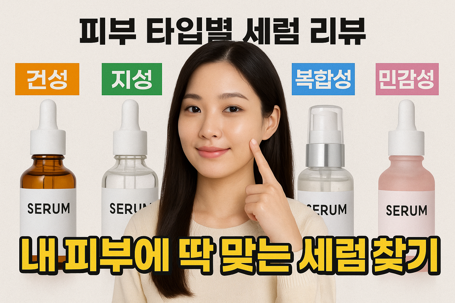 피부 타입별 세럼