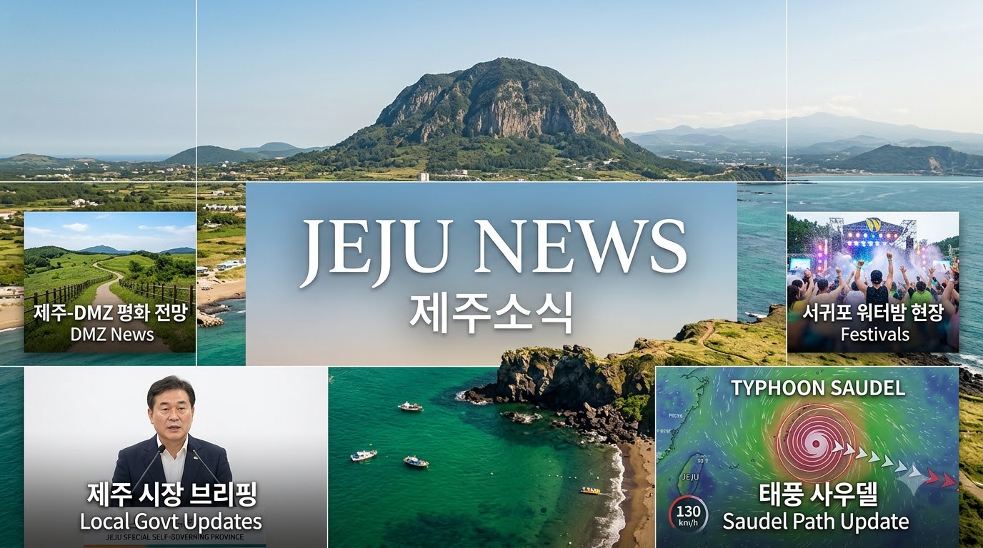 제주&middot;통일 핵심 뉴스 ❘ 민선 9기 첫 제주시장 취임, 경원선 복원 재개