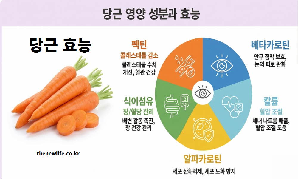 당근 효능 핵심 영양 성분