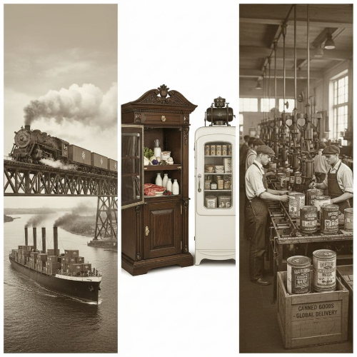 공장의 빵과 도시의 식탁: 산업 혁명이 인류의 미식 지도를 다시 그린 충격적인 방식