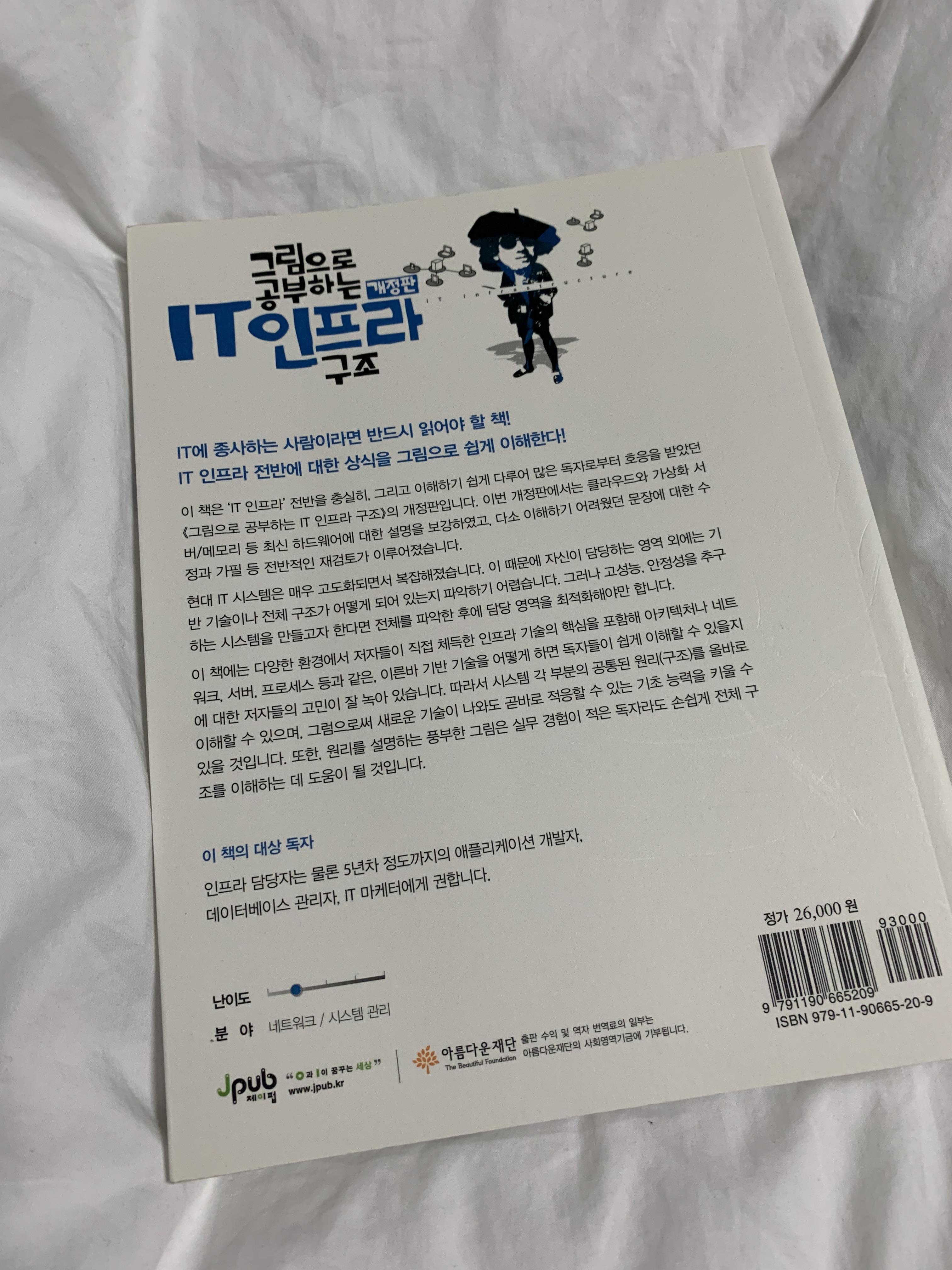 [서평] 그림으로 공부하는 IT 인프라 구조 - 1. 책의 표지