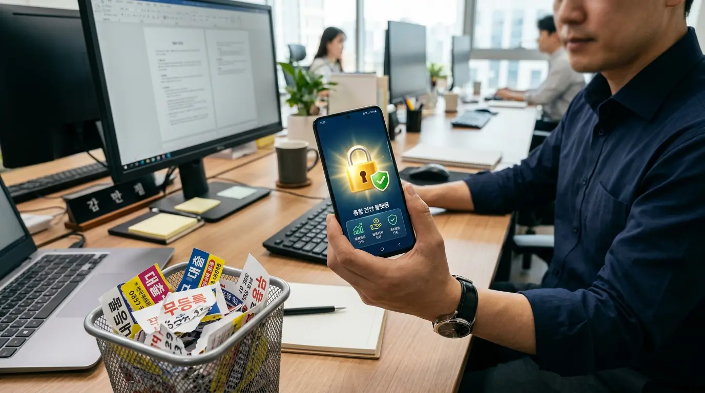 불법-스팸-차단-안전한-모바일-통합-진단