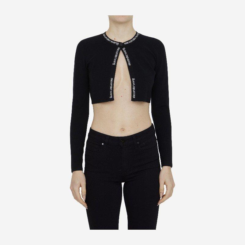 알렉산더왕 알렉산더 왕 알렉산더왕 자카드 로고 가디건 4KC2213076 001