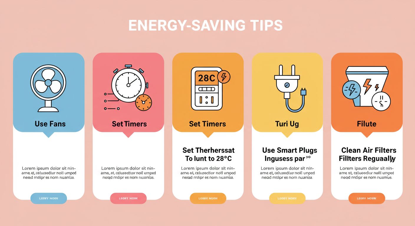 에어컨 전기세 절약 팁 총정리 &ndash; 여름철 가정용 전력 사용법
