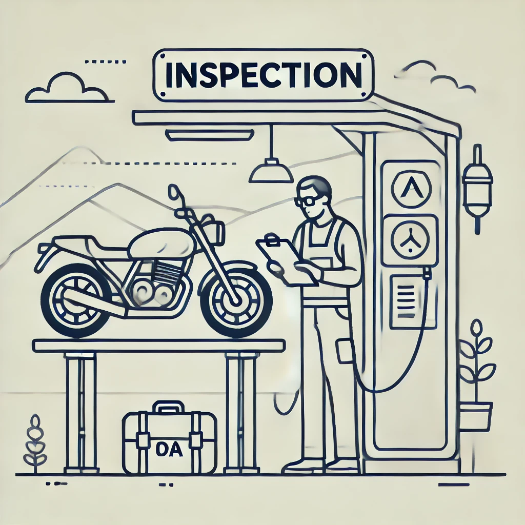 2025년 이륜차 정기검사 과태료 125cc 조회 방법