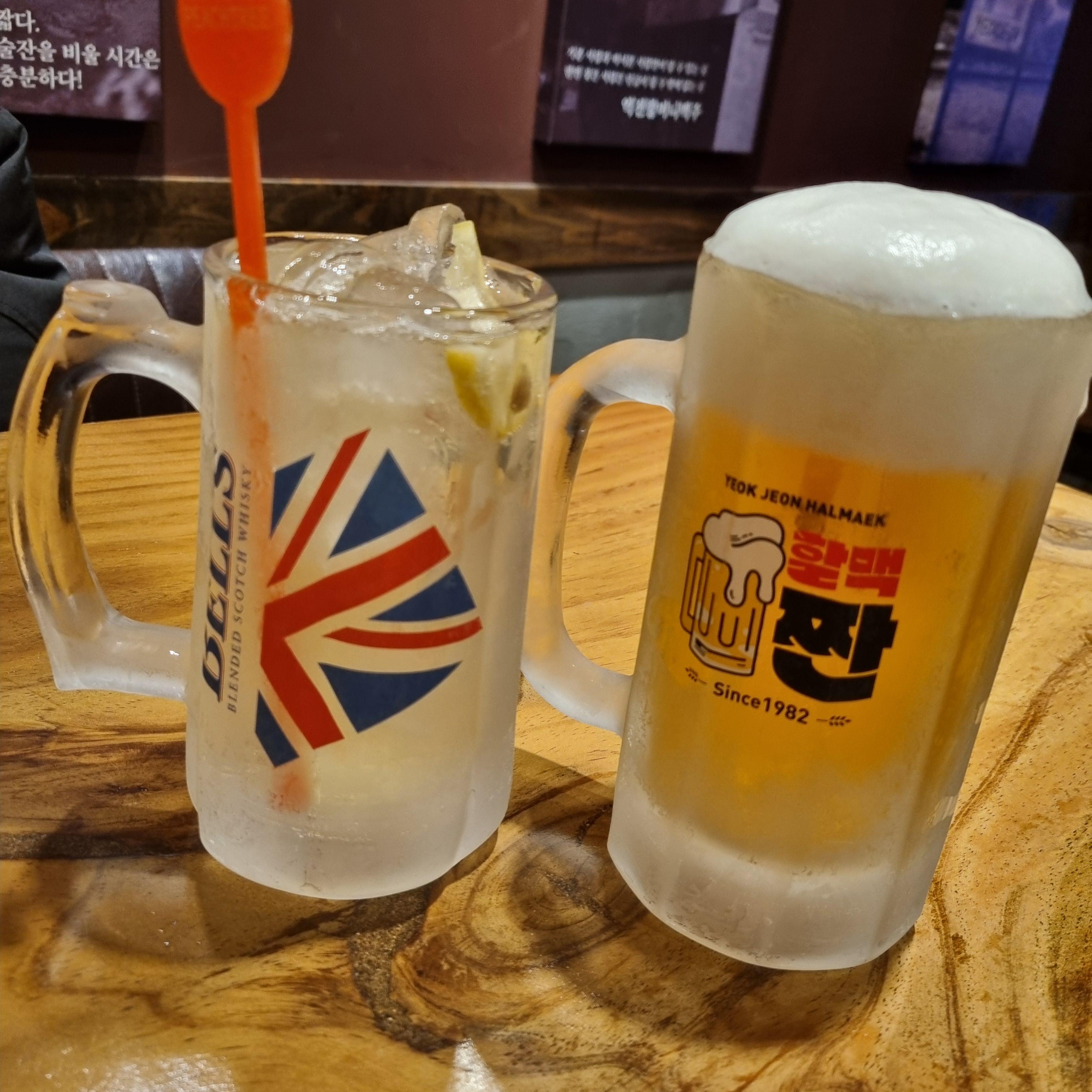 역전할맥 음료