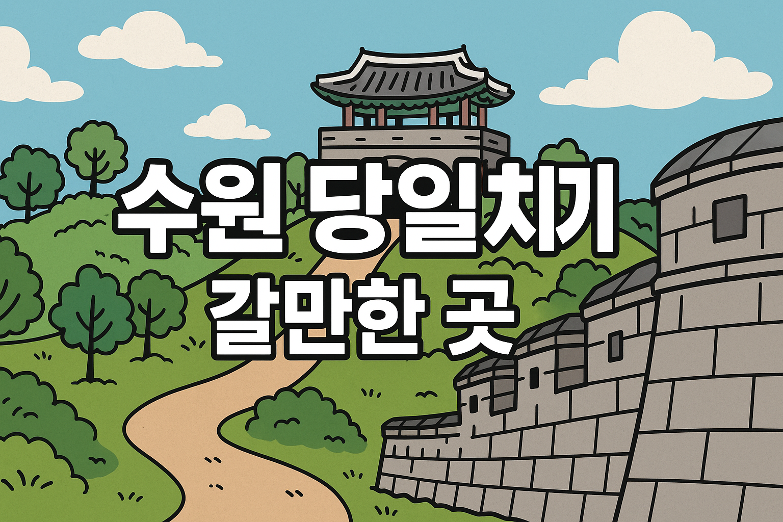 수원 당일치기 갈만한 곳
