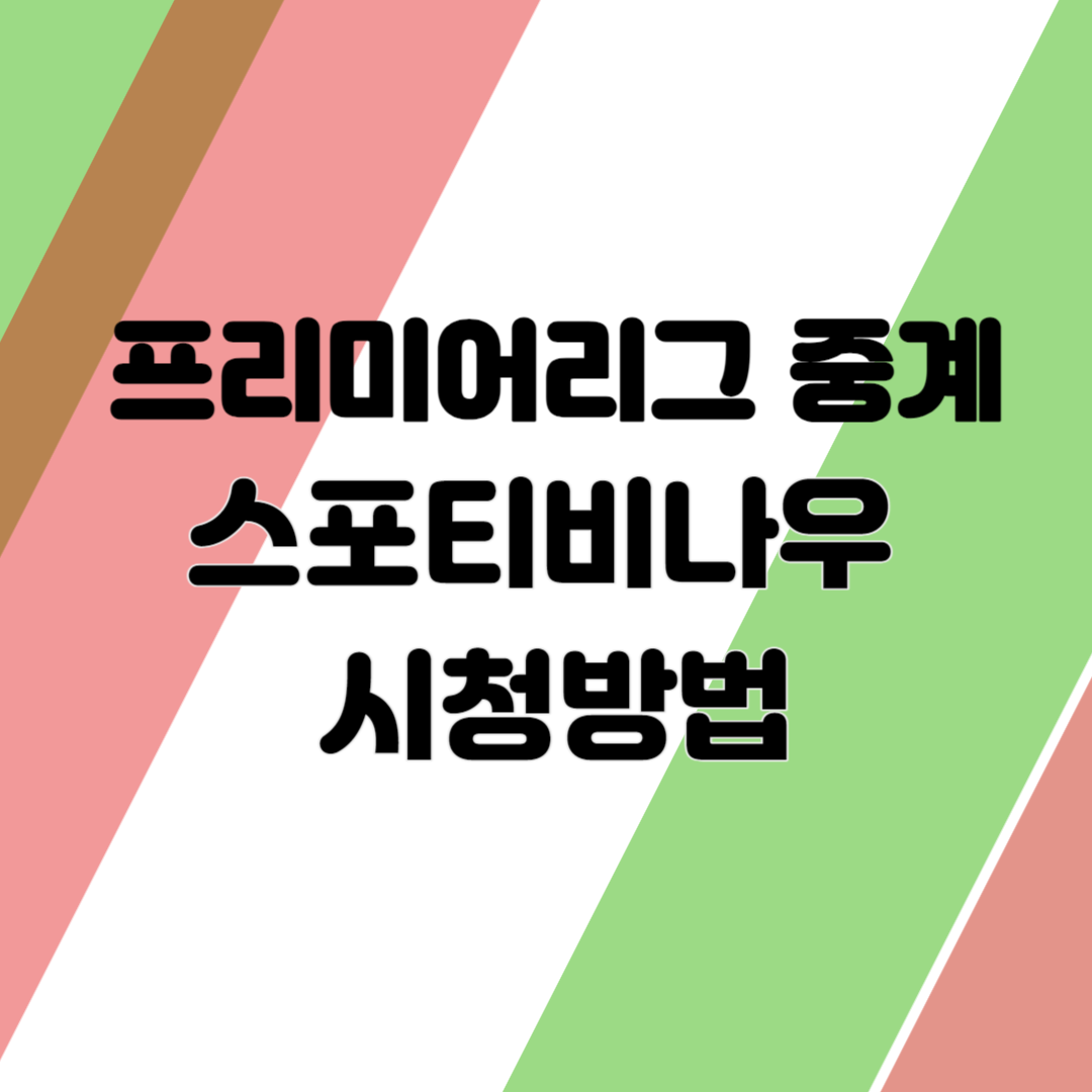 프리미어리그실시간중계