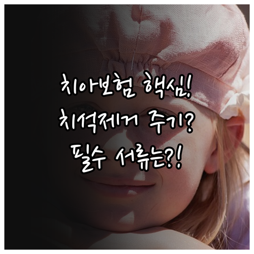2025년 NH농협 치아보험 치석제거..