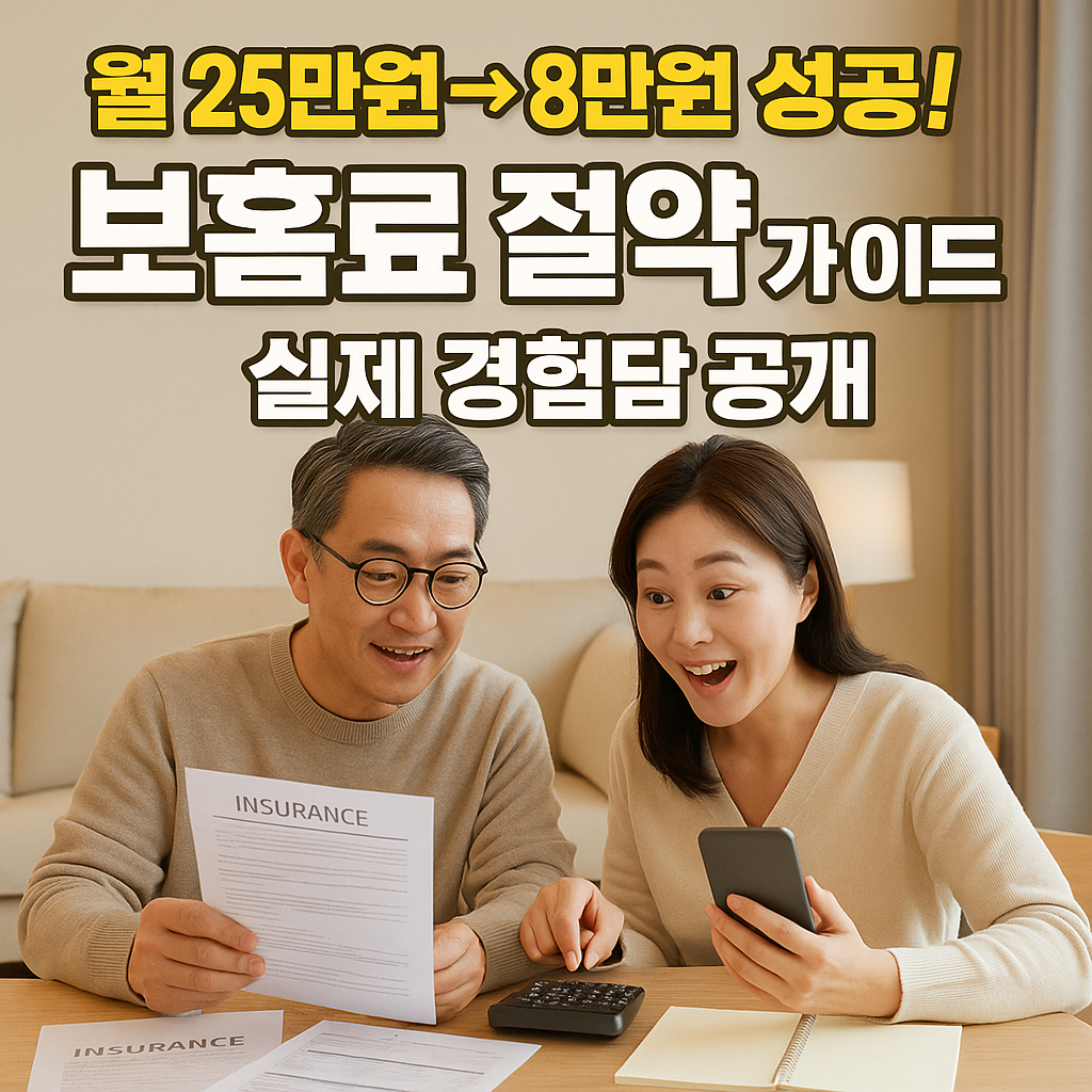 에구손이가네68 보험료 절약팁