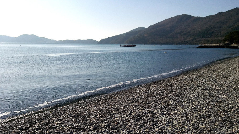 거제도 학동 흑진주 몽돌해변