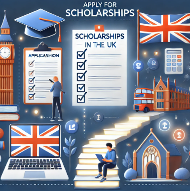 영국 장학금 신청 방법 리스트 관련 이미지