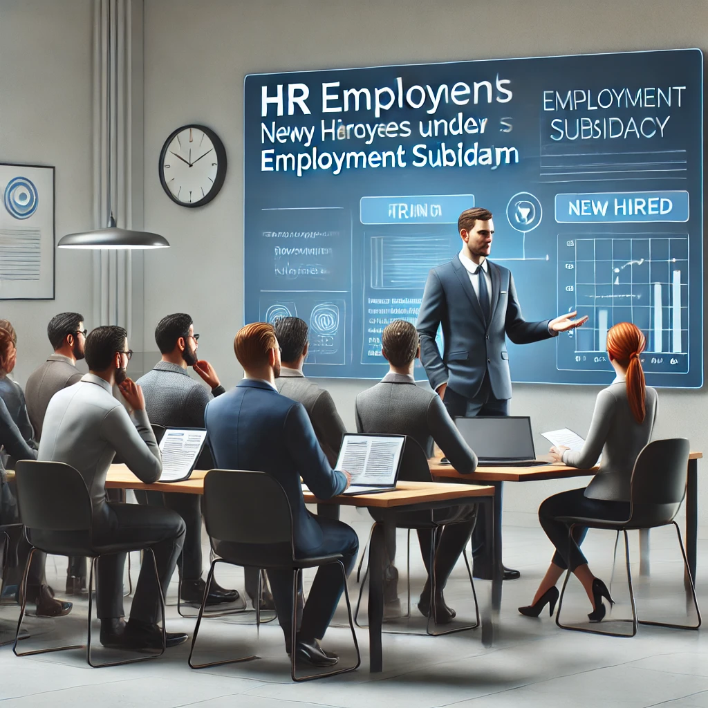 고용촉진장려금과 관련된 사진