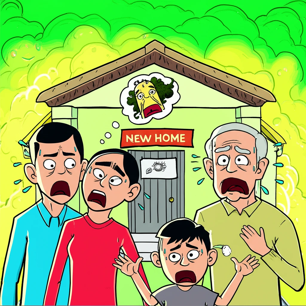 쾌적한 새집, 도배 후 환기 기간과