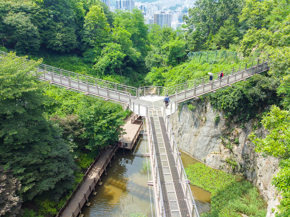 도덕산 출렁다리