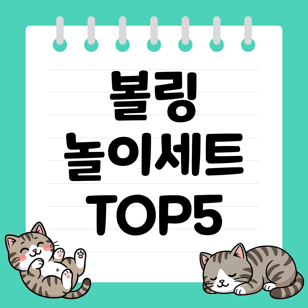 실내에서도 즐기는 미니 볼링게임! 볼링놀이세트 추천 순위 TOP5