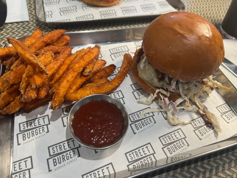 고든램지 스트리트 버거 햄버거