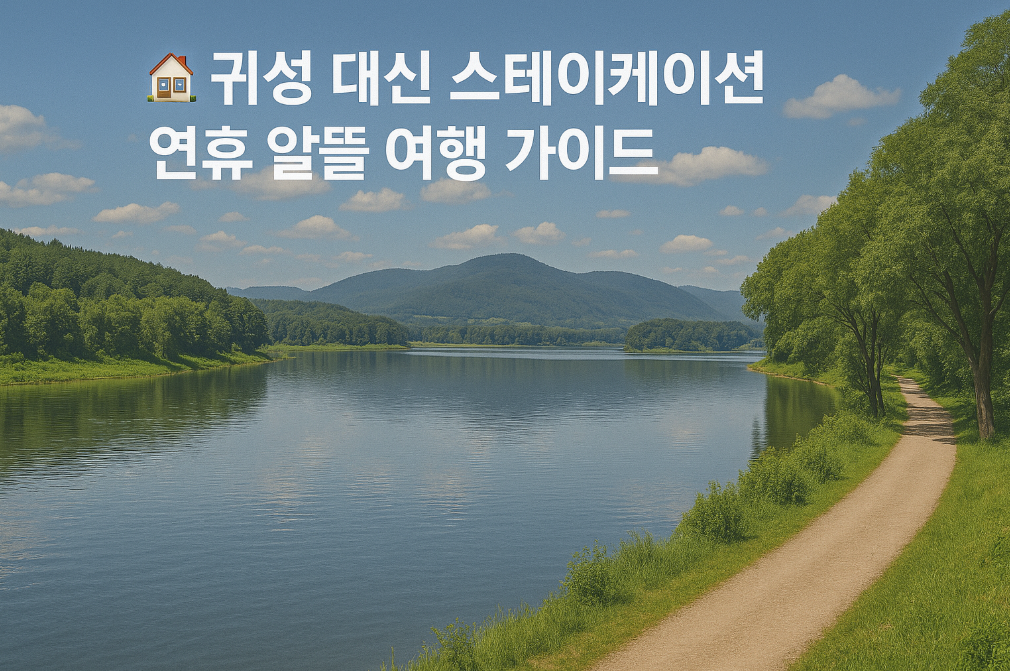 귀성 대신 스테이케이션 연휴 알뜰 여행 가이드