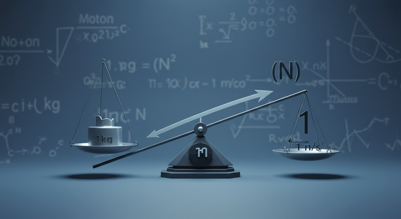 힘의 단위 뉴턴(N): 1뉴턴의 뜻과 일상 속 숨겨진 의미