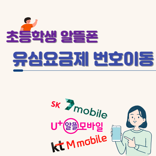 휴대폰 요금제 번호이동 소개 이미지 입니다.