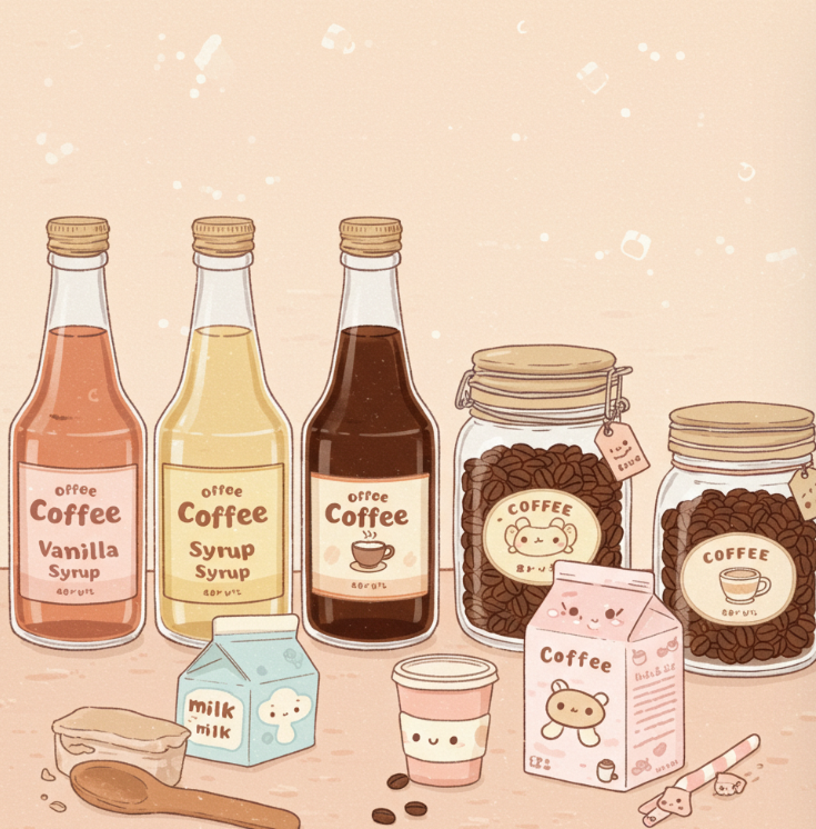 시럽&middot;우유&middot;원두 보관 꿀팁