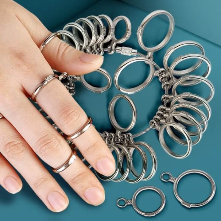 반지 호수 재는법