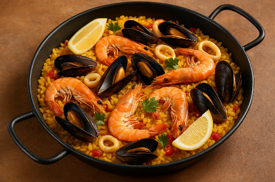 스페인 전통 음식 파에야 관련 사진