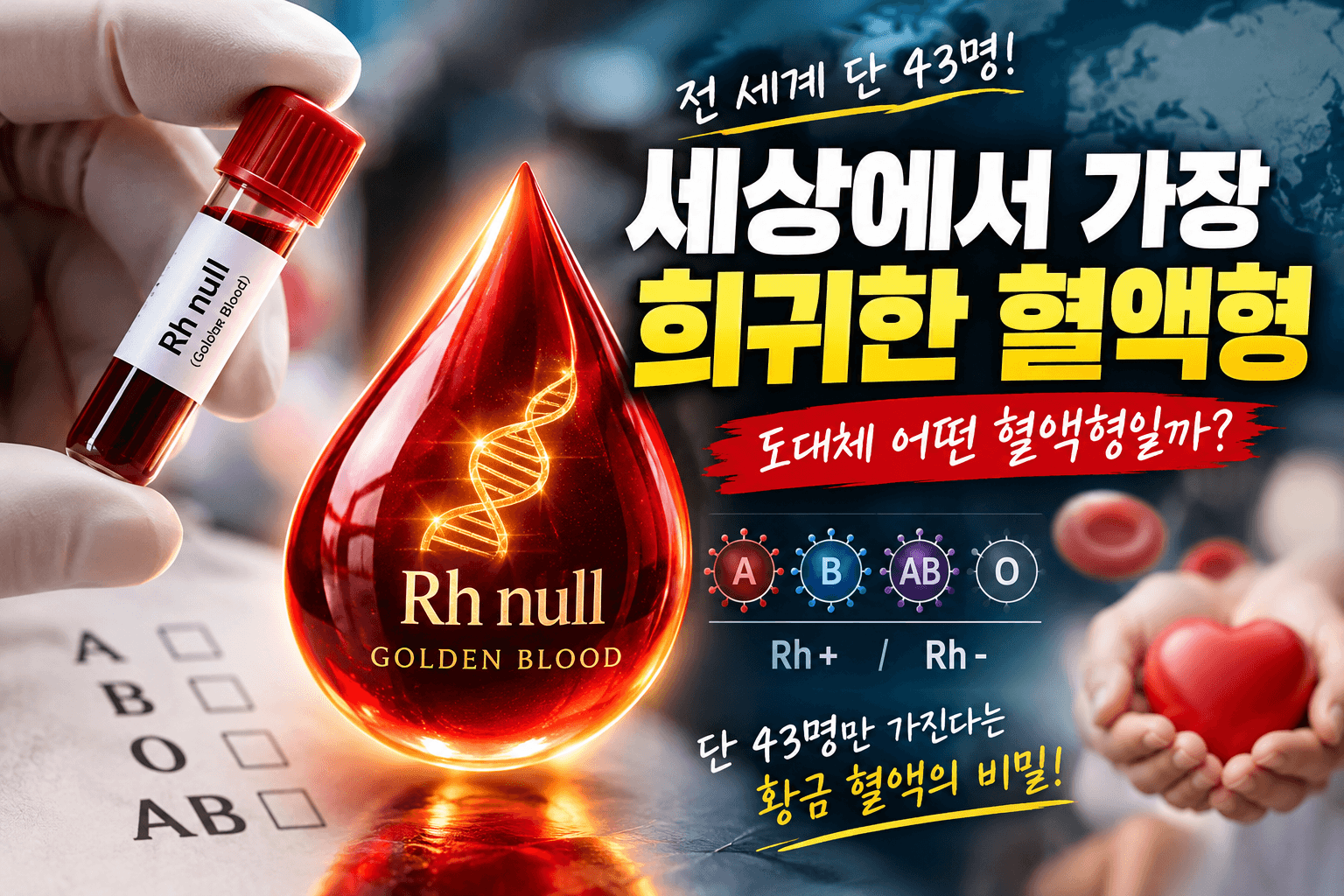 가장 위험한 혈액형