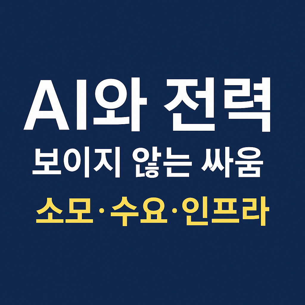 AI와 전력(챗GPT 생성)