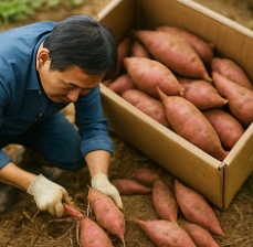 고구마 수확시기