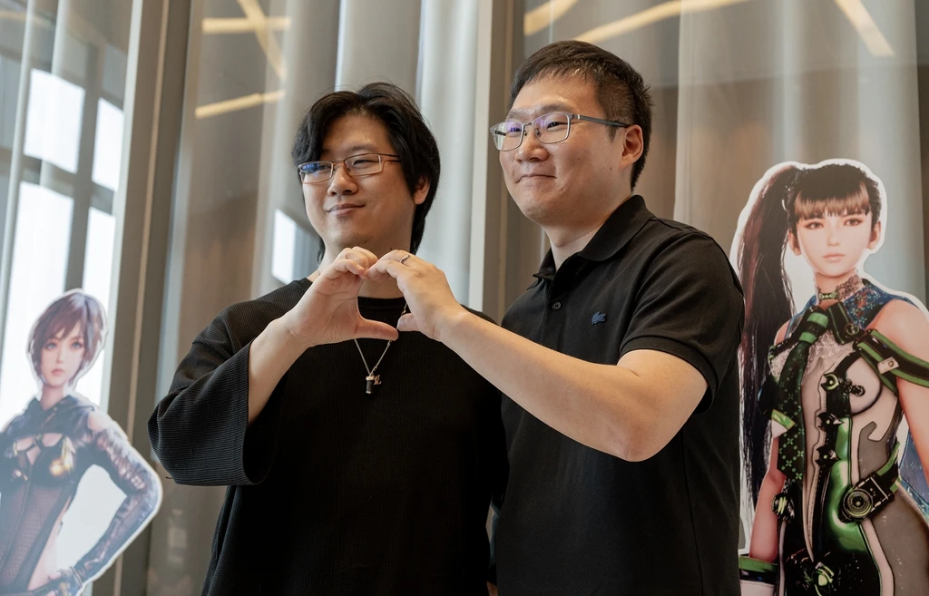총괄 디렉터 김형태와 테크니컬 디렉터 이동기