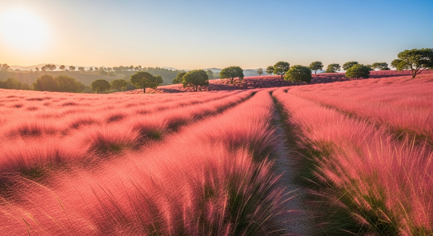 서울 근교·전국 핑크뮬리 명소