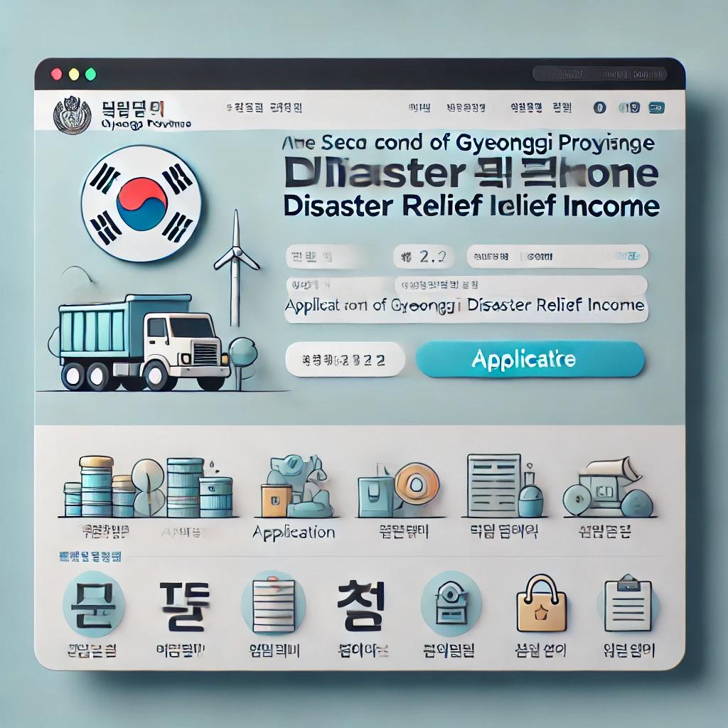 제2차 경기도 재난기본소득 신청 홈페이지